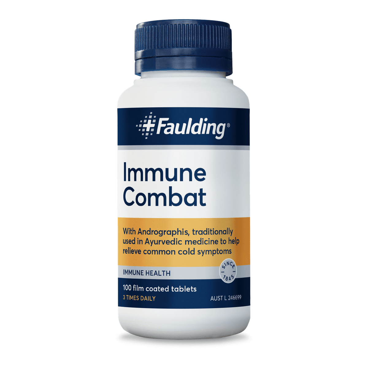Faulding Immune Combat 100 Tabs