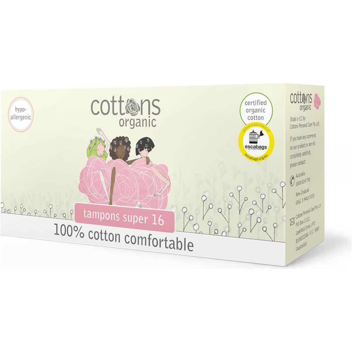Cottons Tampon Super 16s