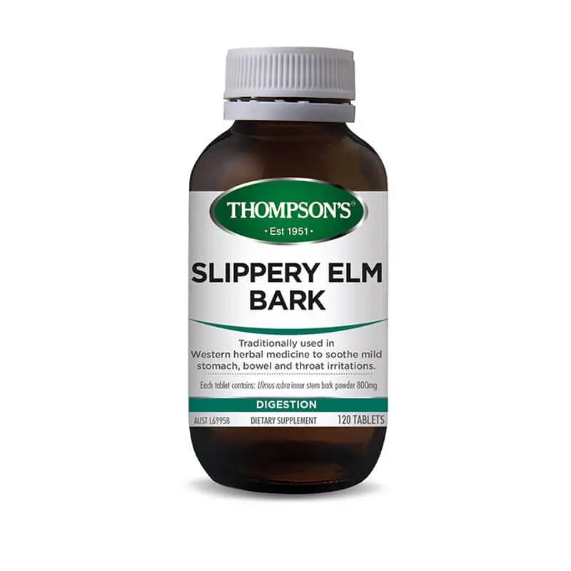 Thompson's Slippery Elm Bark 120 Chewable Tablets THOMPSON’S