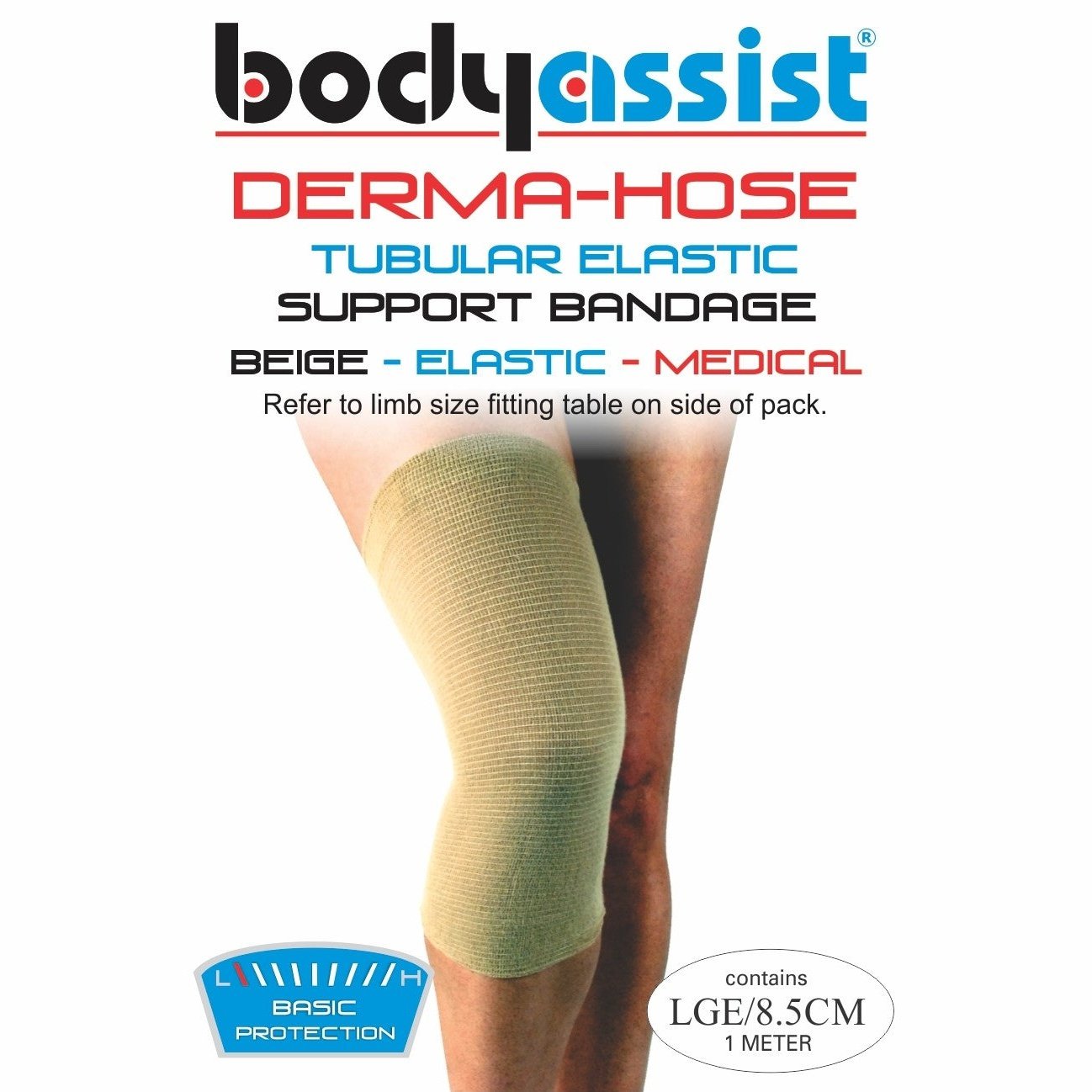 Body Assist Derma-Hose Elastic Support Bandage 1 Mtr - Cutprice Online