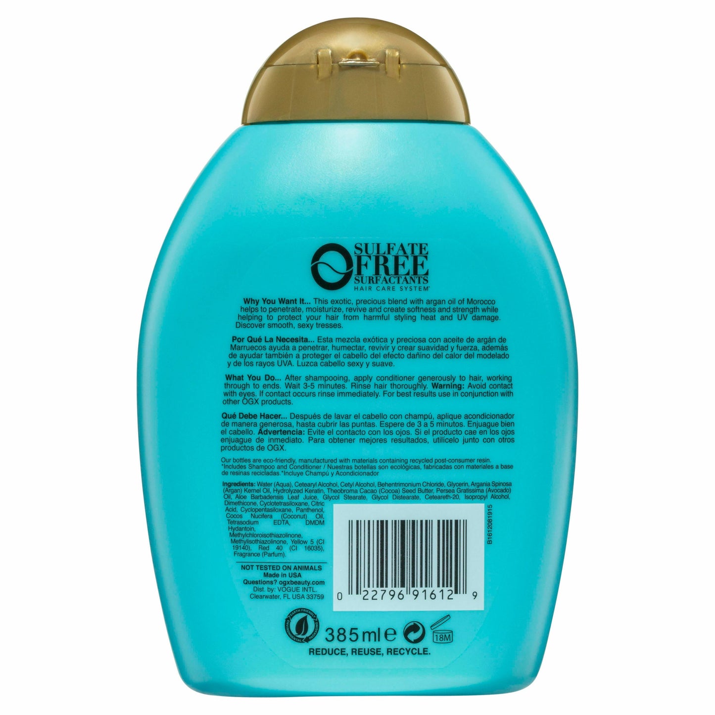 OGX Renewing Moroccan Argan Oil Conditioner 385mL - Cutprice Online