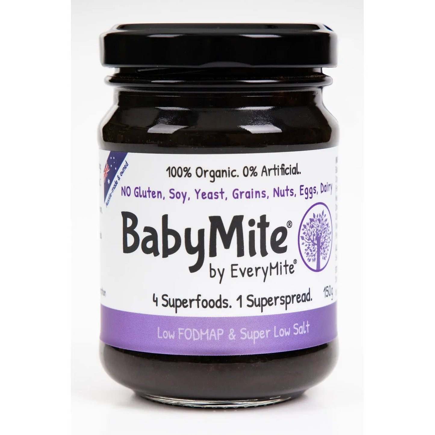 EVERYMITE BabyMite Low FODMAP & Super Low Salt 150g EVERYMITE