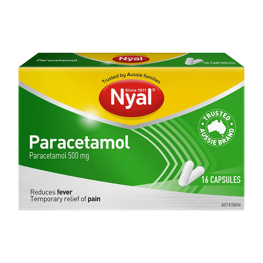 Nyal Paracetamol 16 Capsules