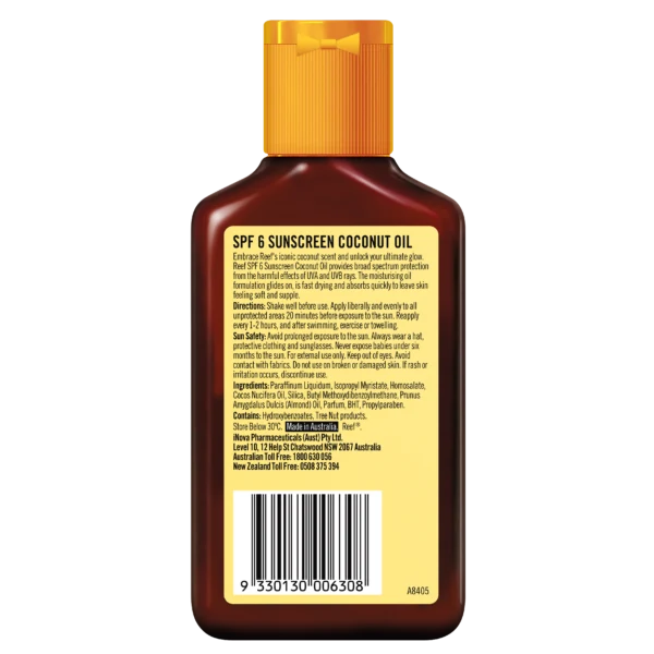 Reef Sun Tan Coconut Oil SPF6 125ml