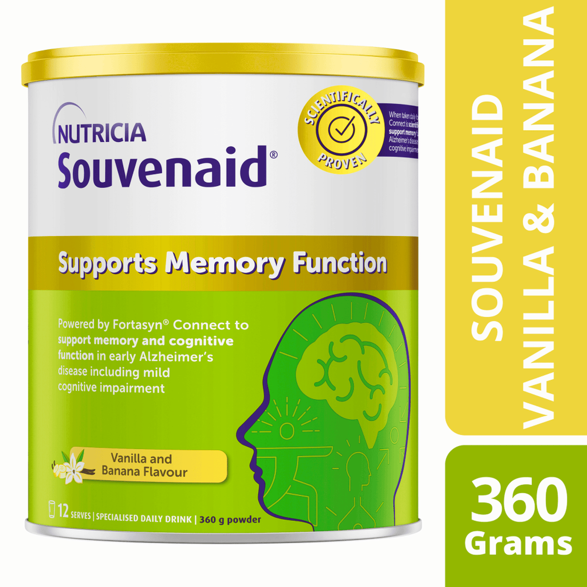 Souvenaid Powder Vanilla And Banana 360g