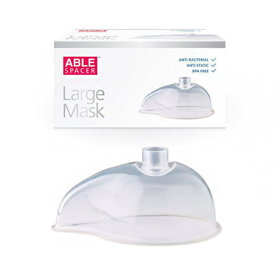 Able Spacer Anti-bacterial Mask Only Large Adult - Cutprice Online
