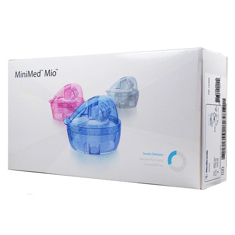 Minimed Paradigm Mio Infusion Set Blue 6mm 46cm 10PK - Cutprice Online