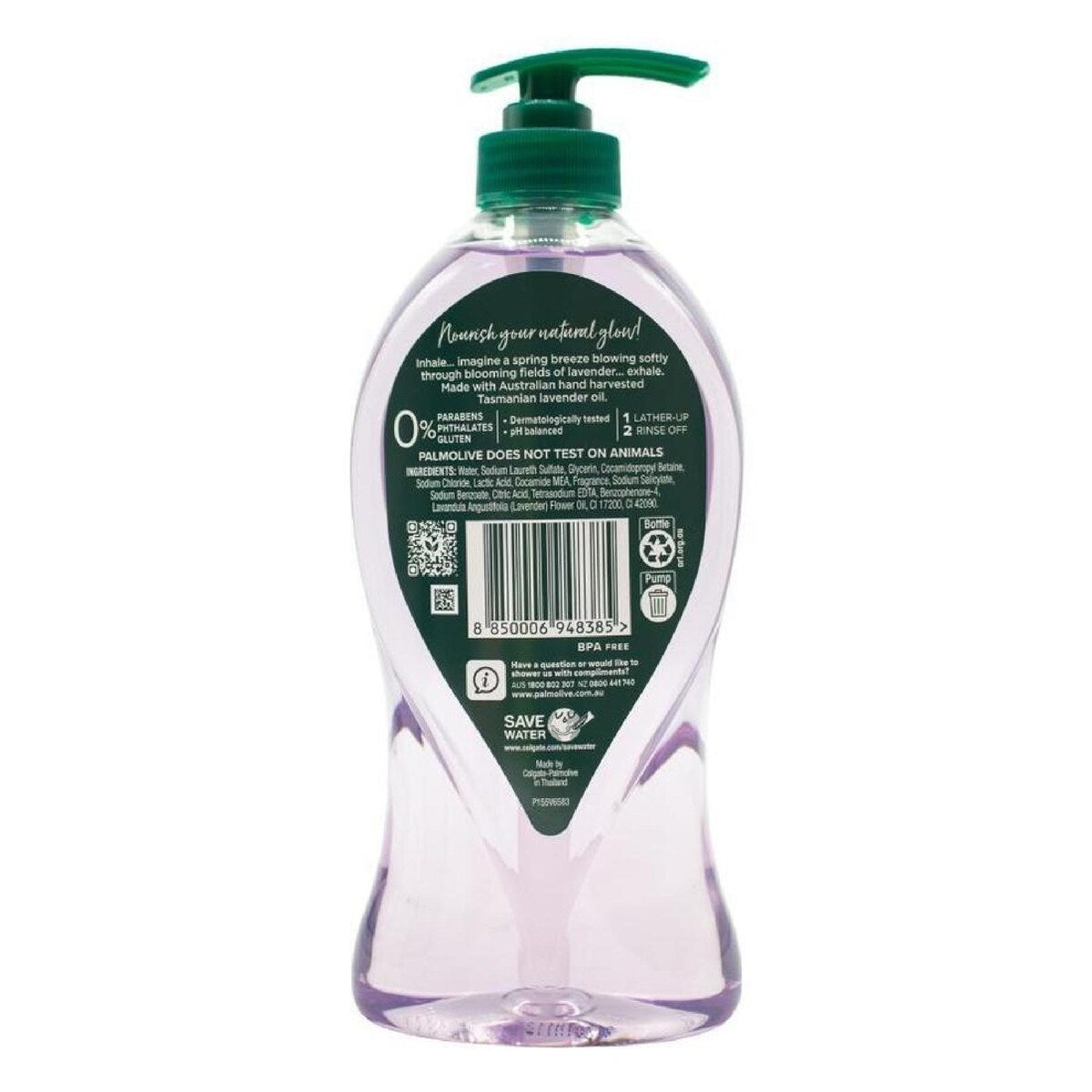 Palmolive Luminous Oils Tasmanian Lavender & Sweet Almond Body Wash 750ml