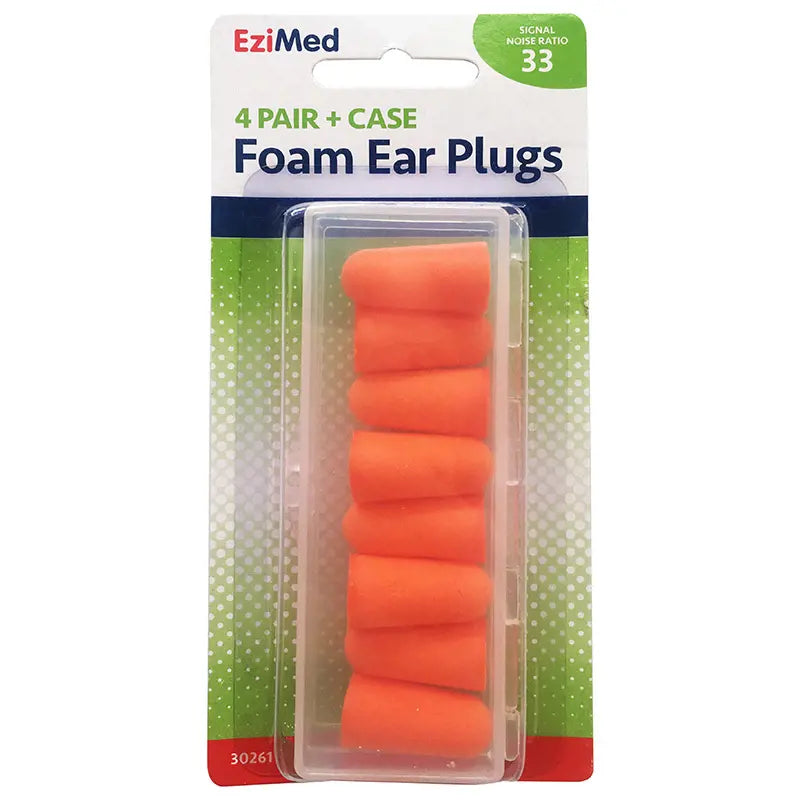 EziMed Sound Tamer Foam Ear Plugs 4 Pairs - Cutprice Online