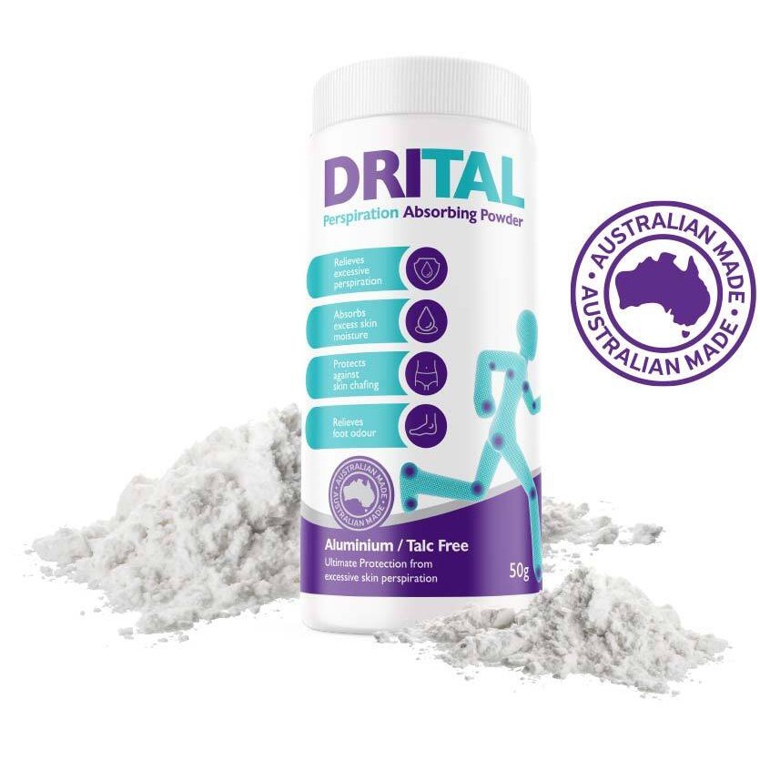 DriTal Perspiration Absorbing Powder 50g - Cutprice Online