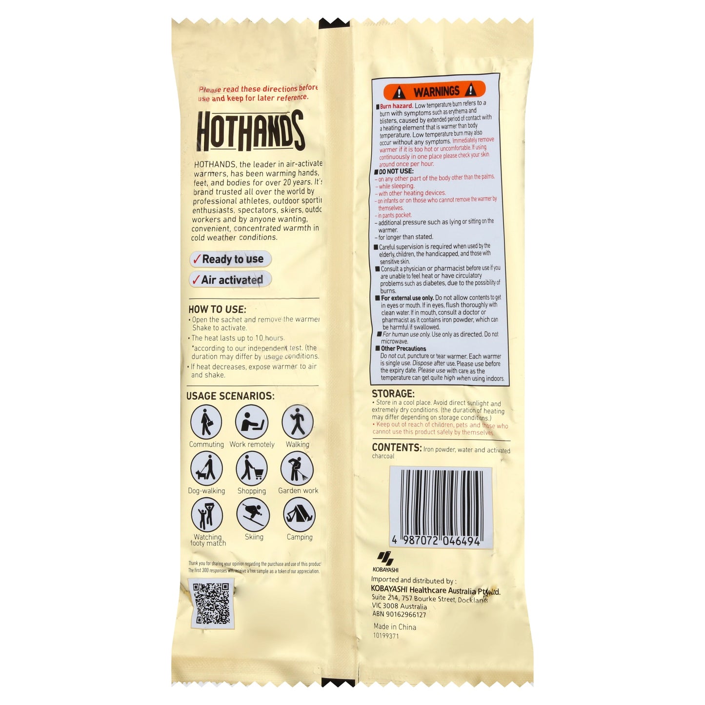 Hot Hands Hand Warmers 5 Pairs - Cutprice Online