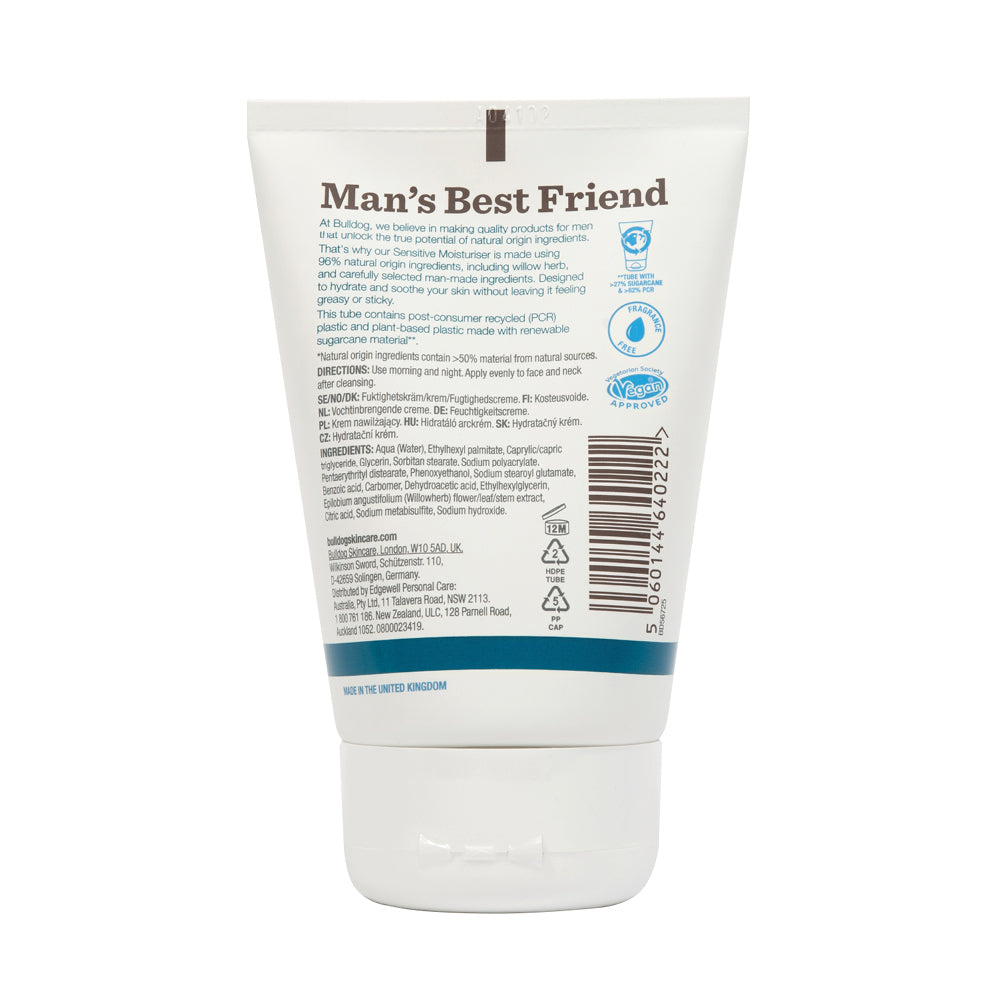 Bulldog Sensitive Moisturiser 100ml