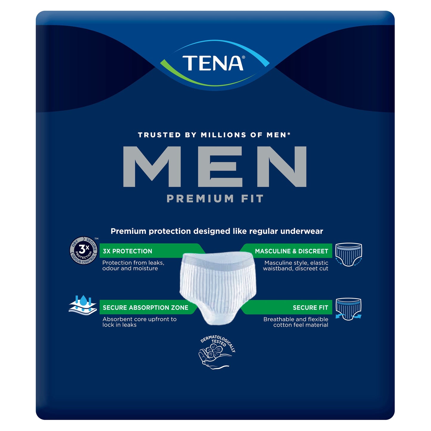 Tena Men Level 4 Pants Medium/Large 8PK - Cutprice Online