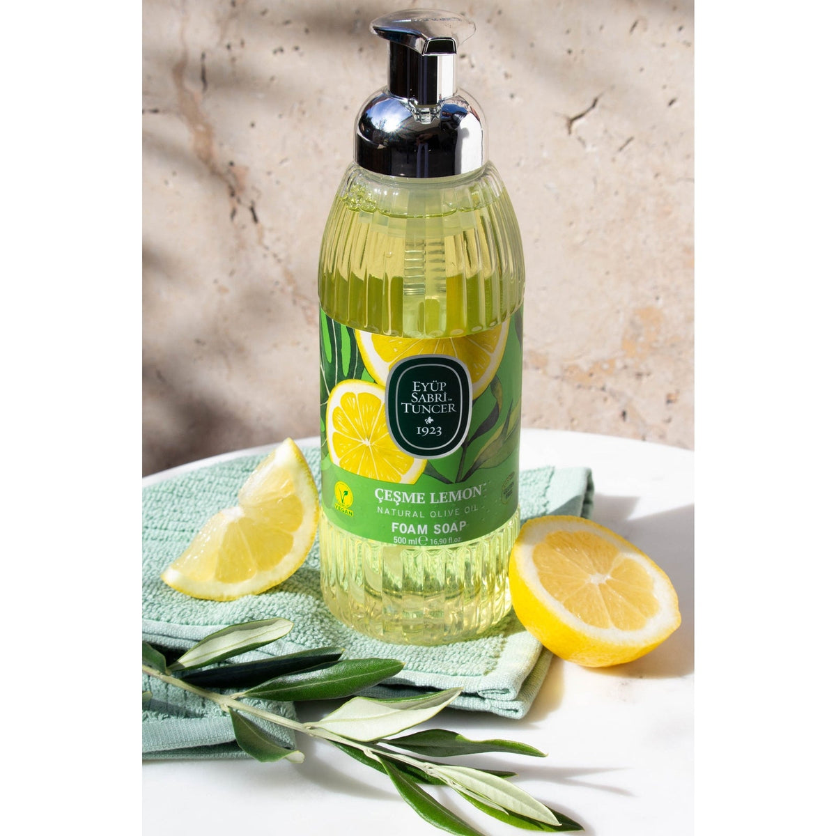 Eyup Sabri Tuncer Natural Foam Soap Cesme Lemon 500ml