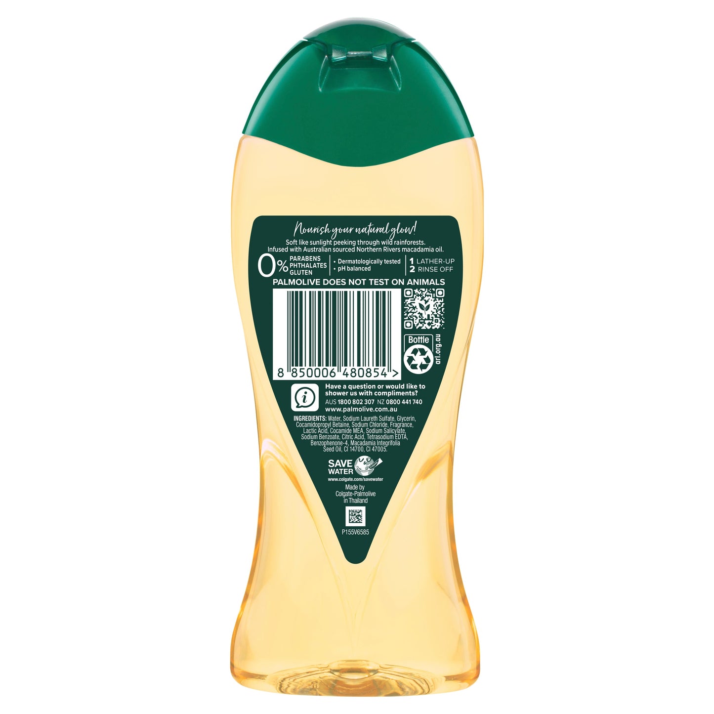 Palmolive Luminous Oils Invigorating Body Wash Macadamia oil with peony 400mL - Cutprice Online