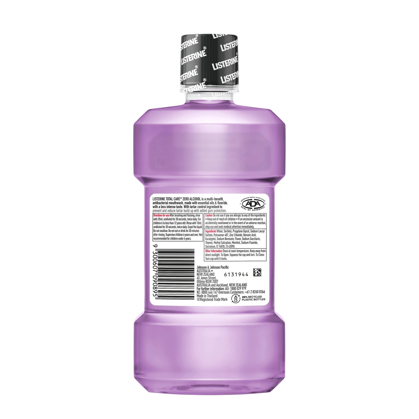 Listerine Total Care Zero Alcohol 6 in 1 Mouthwash 250mL - Cutprice Online