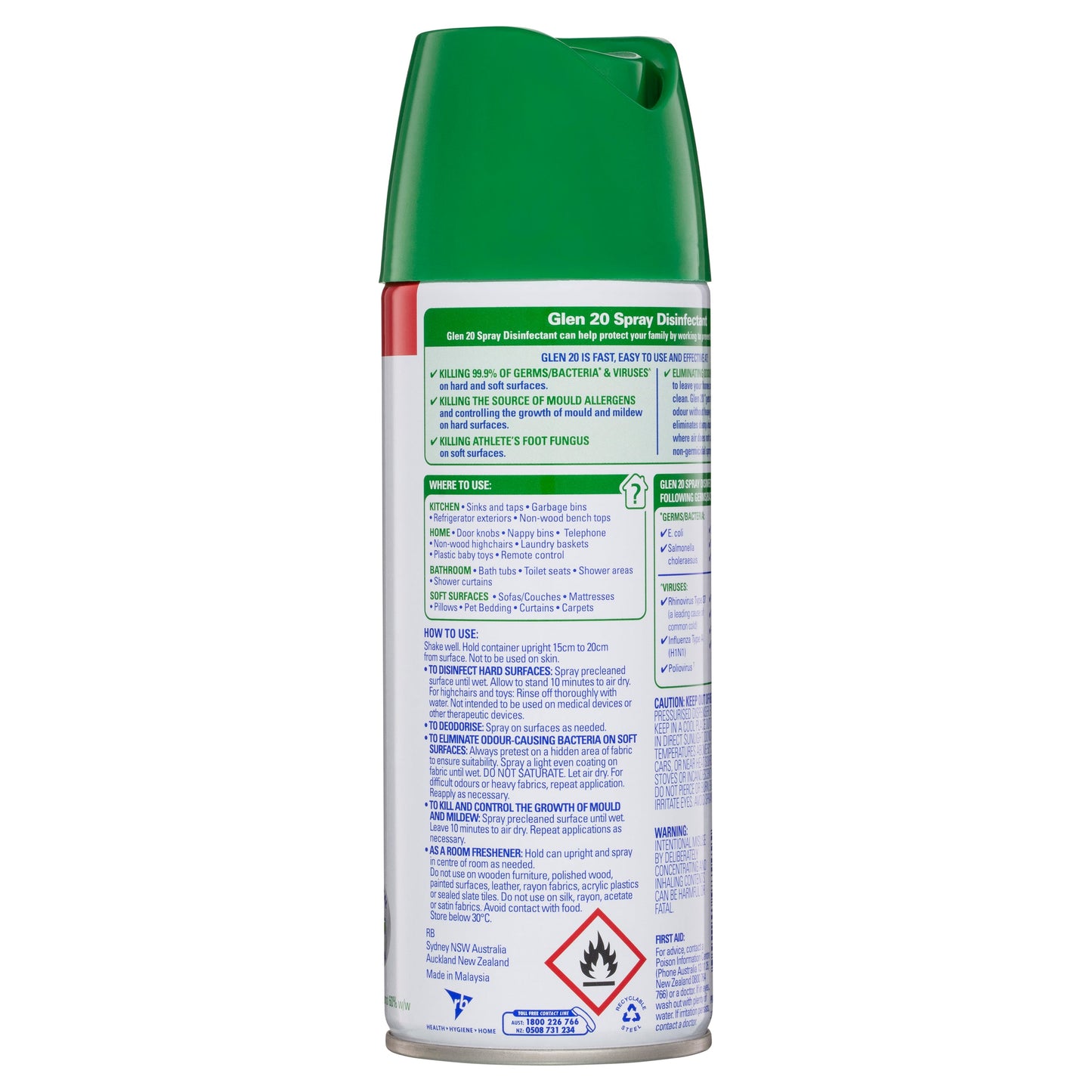 Glen 20 All-In-One Disinfectant Spray Country Scent 300g - Cutprice Online
