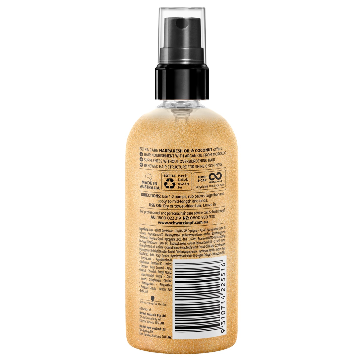 Schwarzkopf Extra Care Marrakesh Oil & Coconut Oil Serum 100mL - Cutprice Online