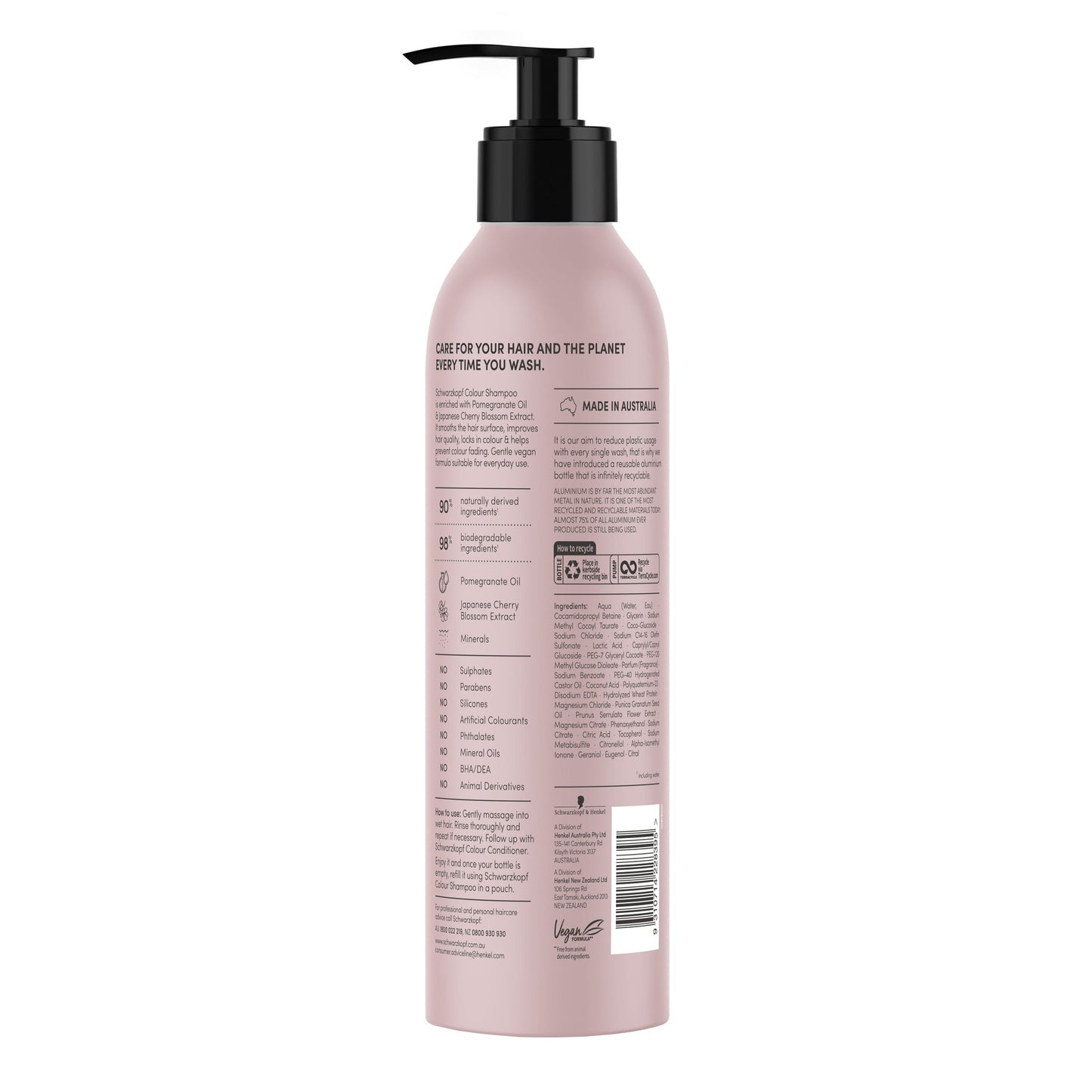 Schwarzkopf Sustainable Colour Shampoo 400ml - Cutprice Online