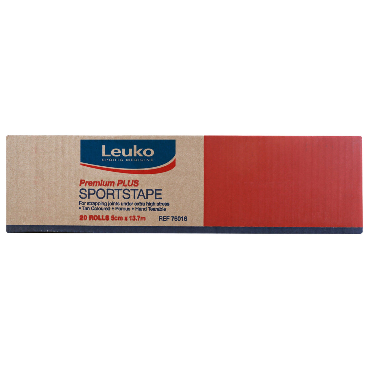 Leukoband Premium Plus Sports Tape Tan 20 Rolls