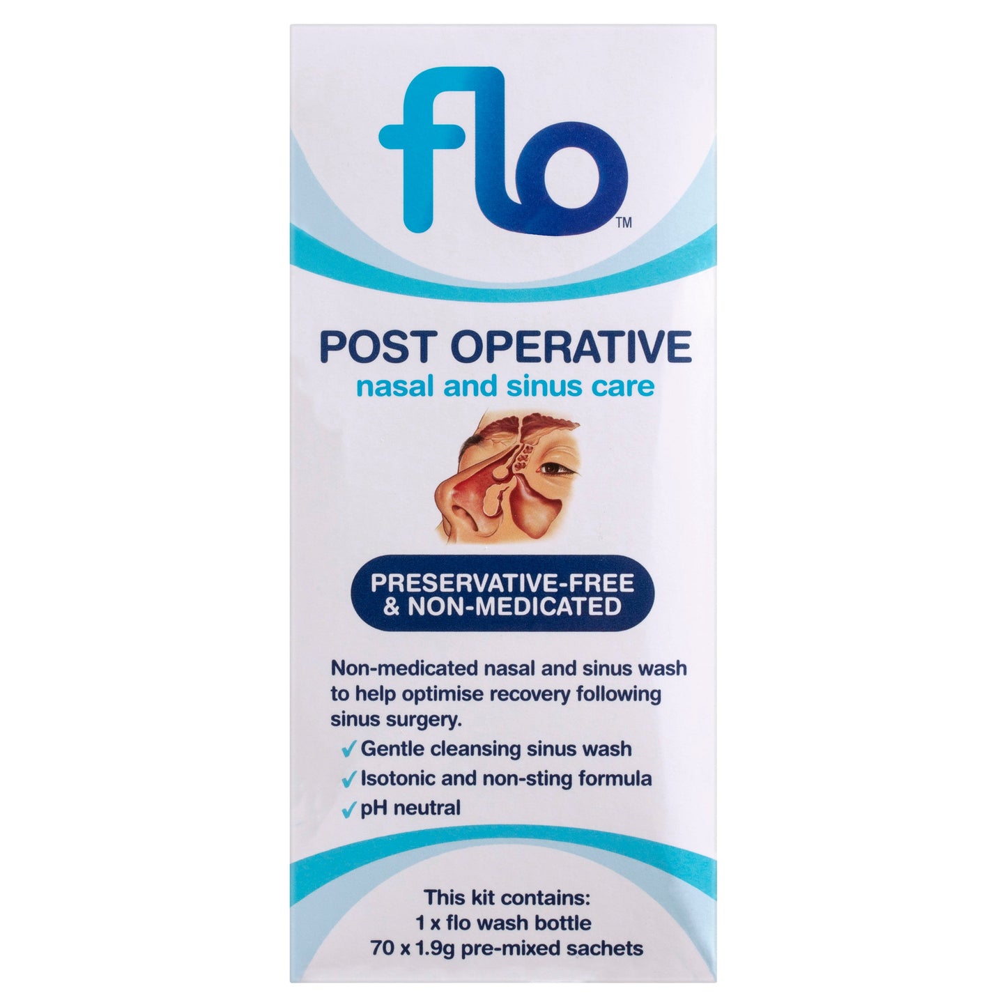 FLO Post Operative Kit 70 Sachets & Bottle - Cutprice Online