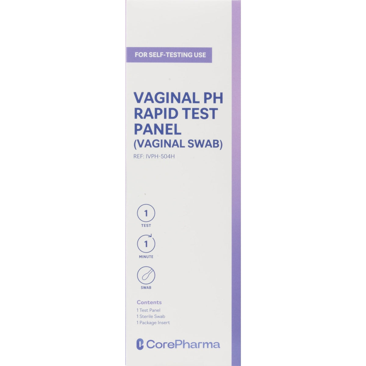 Vaginal pH Rapid Test Panel 1 Pack