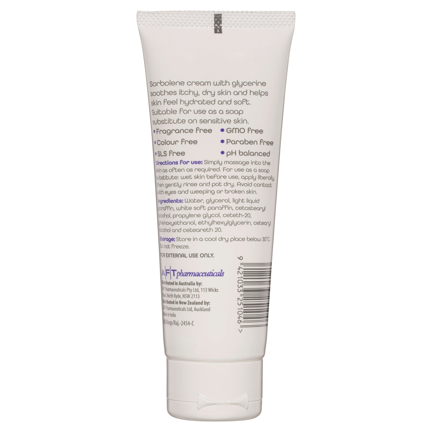 Topiderm Sorbolene Cream 100G 10% Glycerine - Cutprice Online