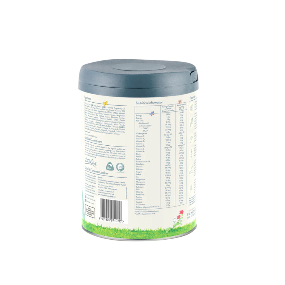 Littleoak Natural Goat Milk Follow-on Formula 800g - Cutprice Online