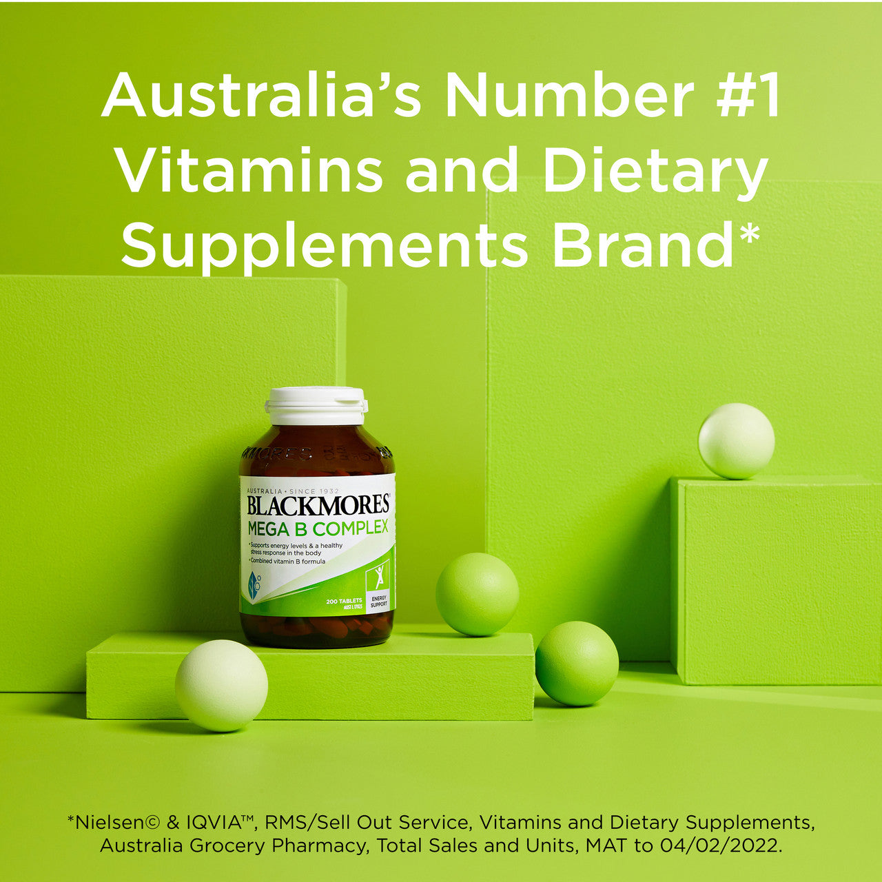 Blackmores Mega B Complex 75 Tablets - Cutprice Online