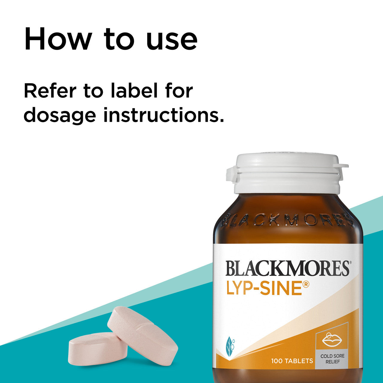 Blackmores Lyp-Sine 100 Tablets - Cutprice Online