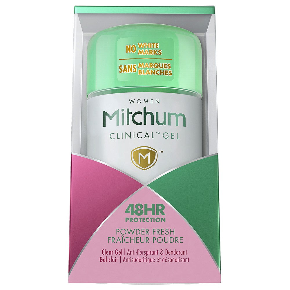 Mitchum for Women Clinical Deodorant Powder Fresh Gel 57g - Cutprice Online
