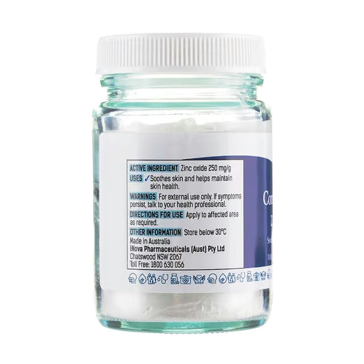 David Craig Compound Zinc Paste Zinc Oxide 25% 100g