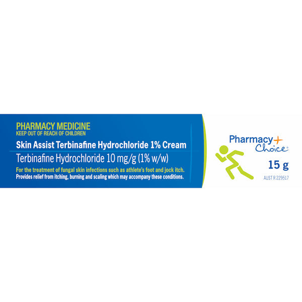 Pharmacy Choice Skin Assist Terbinafine Hydrochloride 1%15g