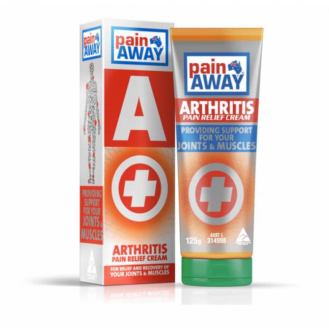 Pain Away Arthritis Pain Relief Cream Tube 125g - Cutprice Online