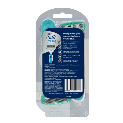 Schick Silk Hydro Sensitive Care Disposable Razors 2 Pack