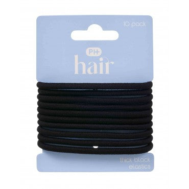 PHarmacy Health ELASTICS THICK BLACK 10PK - Cutprice Online
