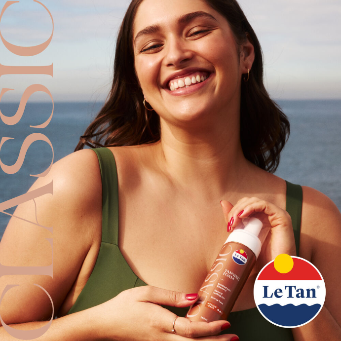 LeTan Classic Tan Self Tanning Foam Medium Dark 180ML
