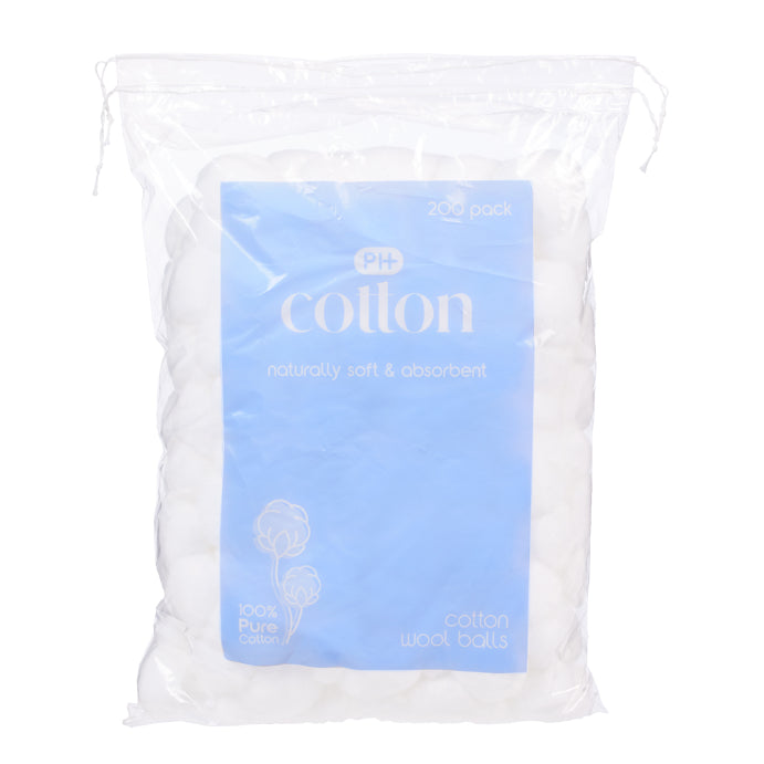 Pharmacy Health Cotton Balls 200 Pack - Cutprice Online