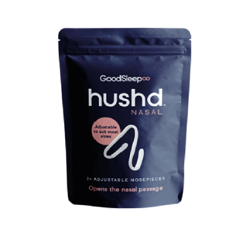 HUSHD NASAL SNORE-RELIEF NOSEPIECES x2
