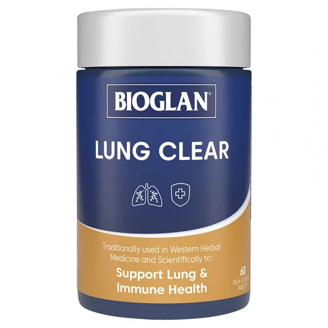 Bioglan Lung Clear 60 Tablets - Cutprice Online