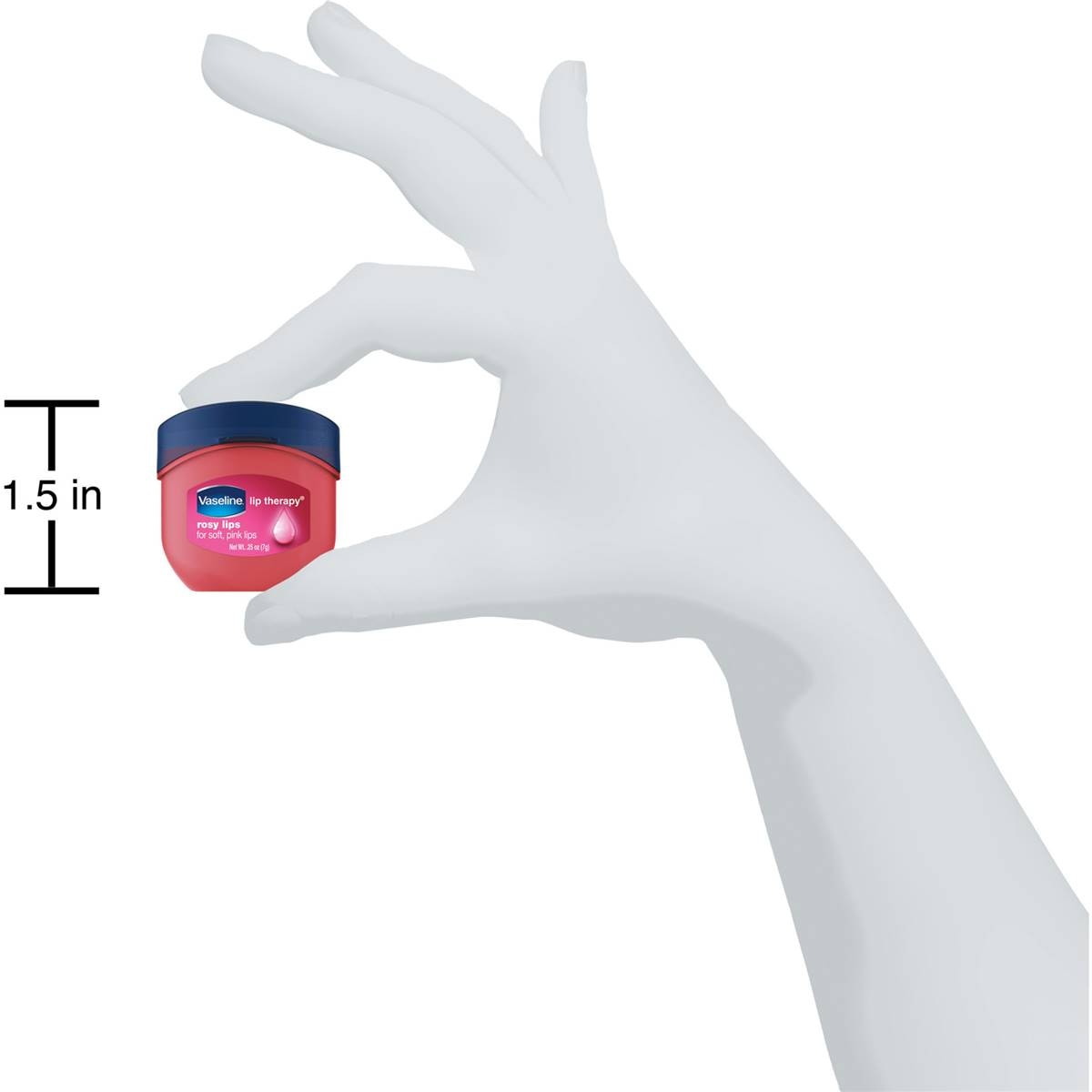 Vaseline Lip Care Tub Rosy 7g - Cutprice Online