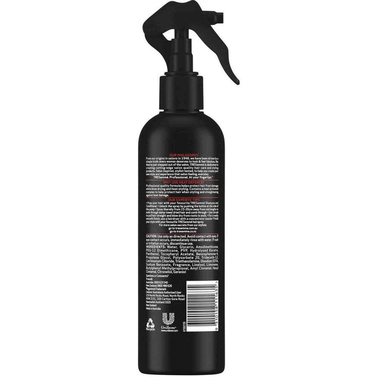 TRESemmé Hair Heat Tamer Protective Styling Spray 300ml