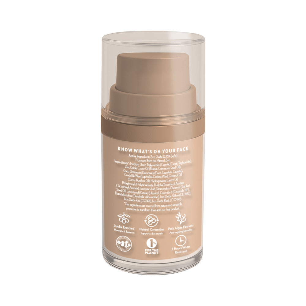 Little Urchin Face Light/medium Tint Natural Sunscreen Spf 50+ Pump 50g