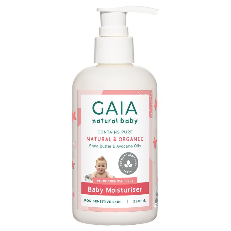 GAIA Natural Baby Moisturiser 250ml - Cutprice Online