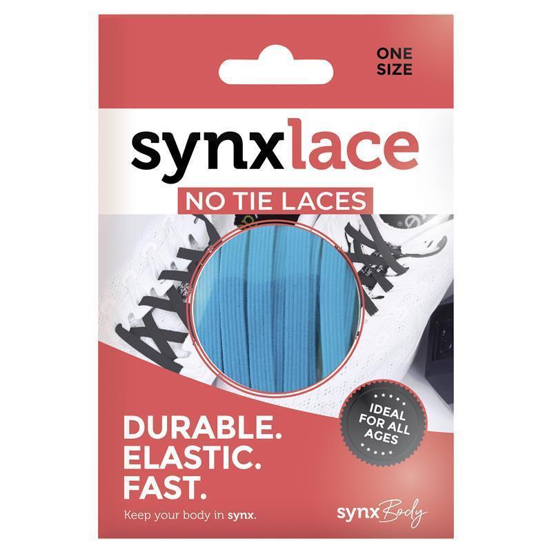Synxlace No Tie Laces Blue - Cutprice Online