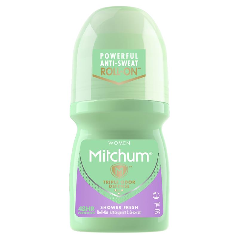 Mitchum for Women Anti-Perspirant Deodorant Shower Fresh Roll On 50ml - Cutprice Online