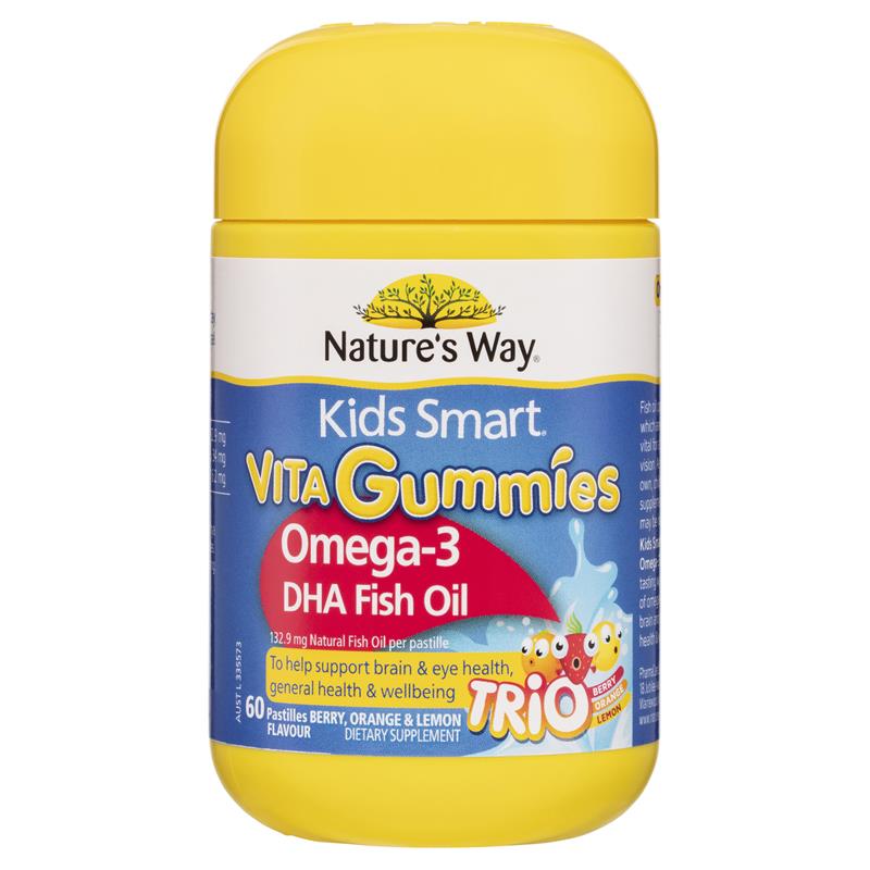 NATURE'S WAY KIDS SMART VITA GUMMIES OMEGA 60S - Cutprice Online