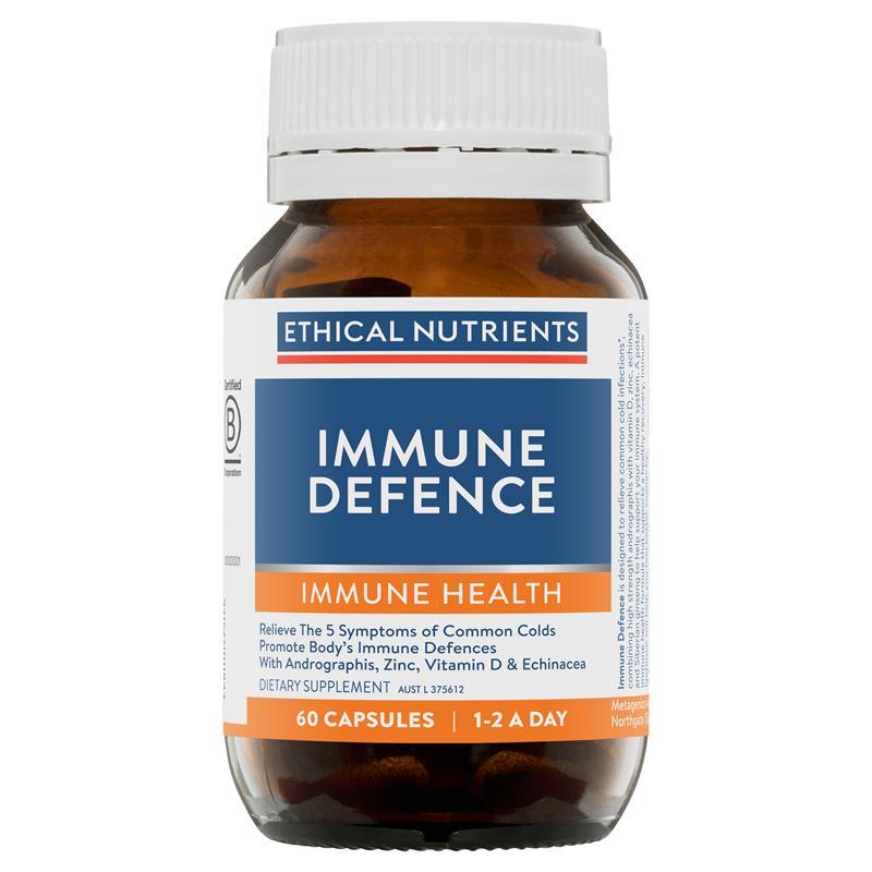 Ethical Nutrients Immune defence Cap 60 - Cutprice Online