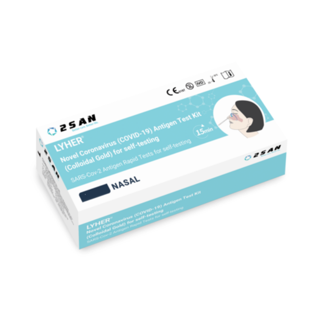 2san Lyher Covid-19 Antigen Self Test 1 Pack