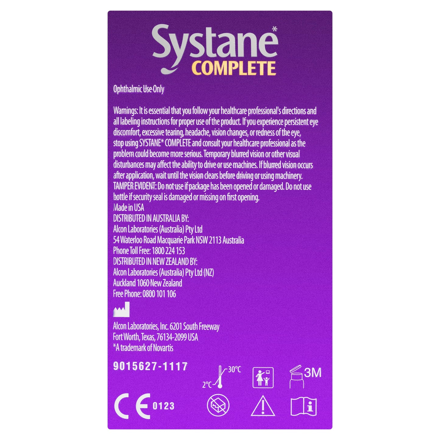 Systane Complete Lubricant Eye Drops 10ml - Cutprice Online